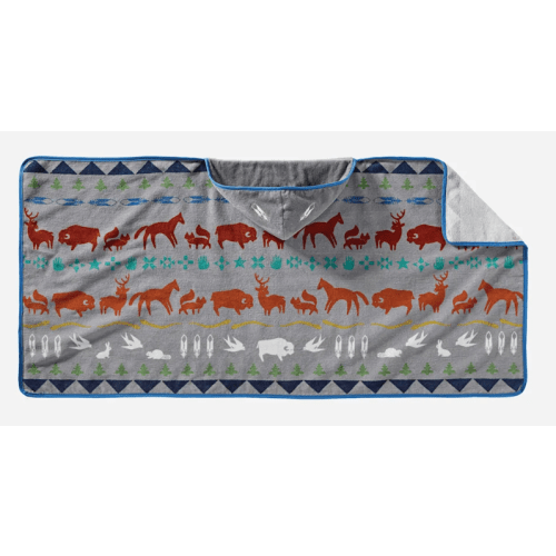 Shared Paths Pendleton Baby Hooded Towel