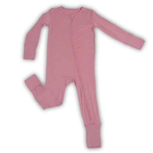 ITSY BITSY BOUTIQUE Viscose Bamboo Baby Pajamas - Boys and Girls Footie Sleeper Convertible 2-Way Zipper Sleeper