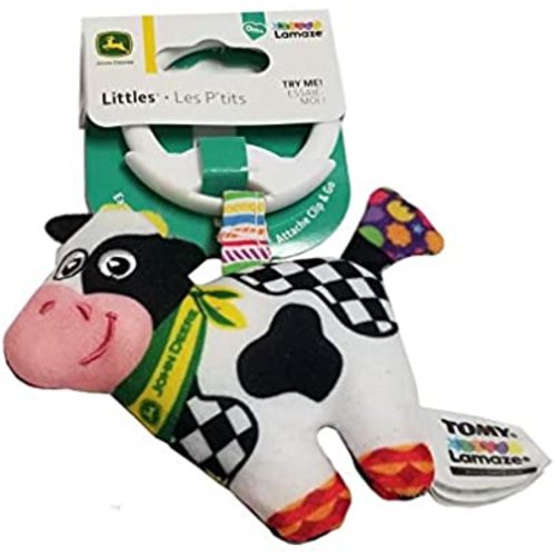 John Deere Lamaze Littles Clip & Go (Cow) Toy - LP73962