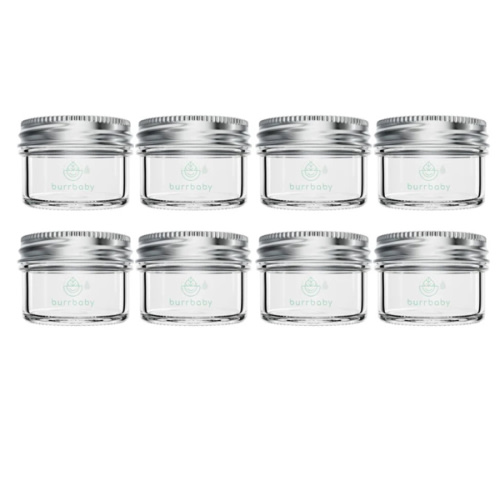 3.5oz Glass Breast Milk Storage Containers