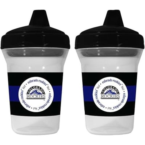 MLB Team 5-Ounce Sippy Cups, 2-Pack