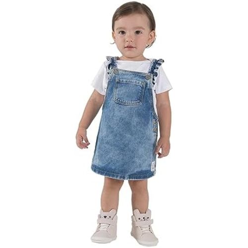 OFFCORSS Girl Overall Dress Ropa para niños y niñas