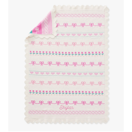 LoveShackFancy Fair Isle Baby Blanket