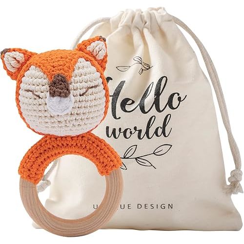 Wooden Baby Rattle