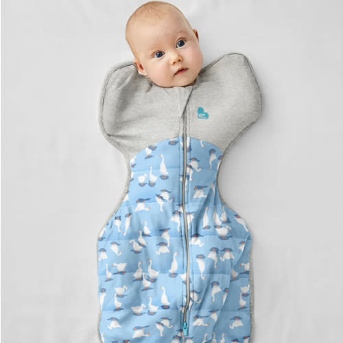 Swaddle Up™ 2.5 TOG Cotton Dusty Blue Silly Goose
