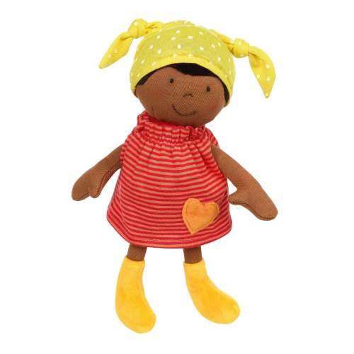 Plush Doll with Red Outfit – sigikid
