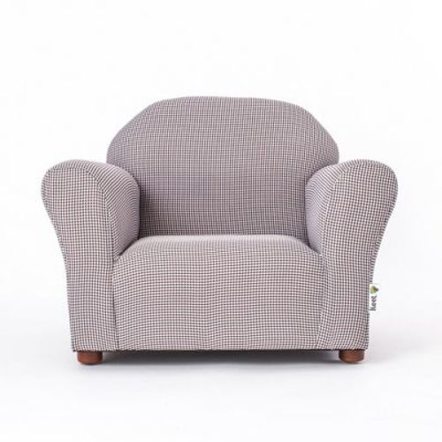 Keet Keet Roundy Chair Gingham Brown