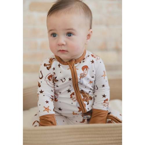 Woody & friends bamboo romper pajama