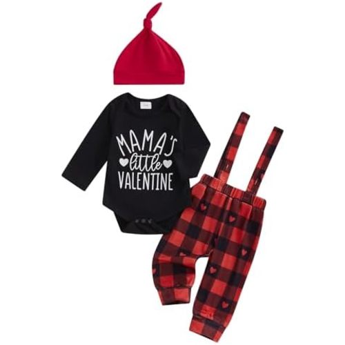 BeQeuewll Summer Newborn Baby Boy 3PCS Clothes Infant Short Sleeve Romper Suspender Pants Overalls Hat Set Coming Home Outfit