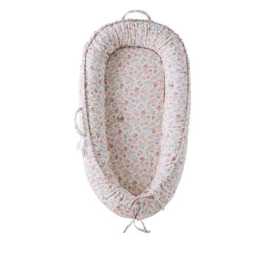 Infant Lounger, Baby Nest Cover for Baby Girls & Boys, Newborn Essentials for Baby 0-18 Months, 100% Cotton Breathable (Wonderland)