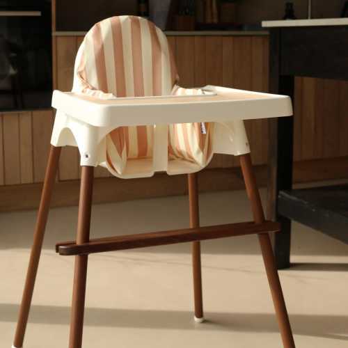 Walnut Leg Wraps for IKEA Antilop Highchair