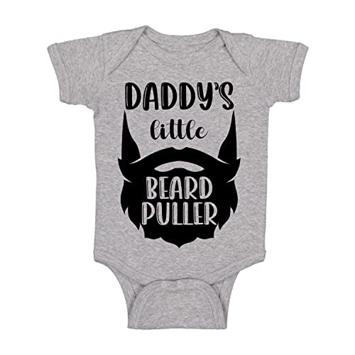 Daddy's Little Beard Puller - Funny Baby Essentials Bodysuit - Cute Newborn Baby Girl Clothes