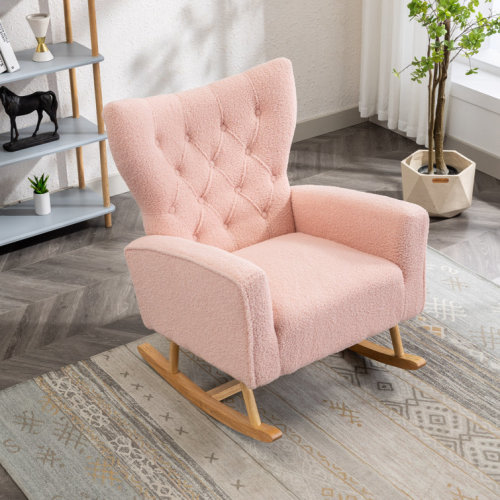Jevon Upholstered Rocking Chair