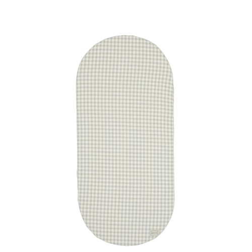 Fitted Sheet Vichy Blue · Minicoton