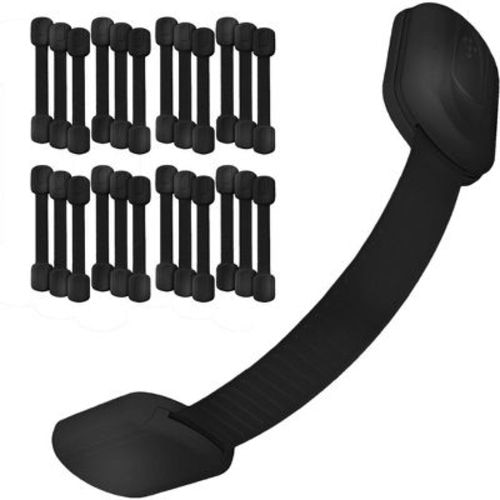 Baby Proof Me | Adjustable Safety Strap - Black - 6 Pack