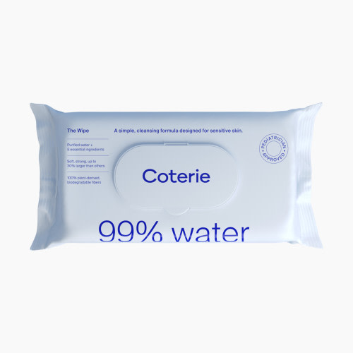 Coterie 99% Water Baby Wipes - 224 Count