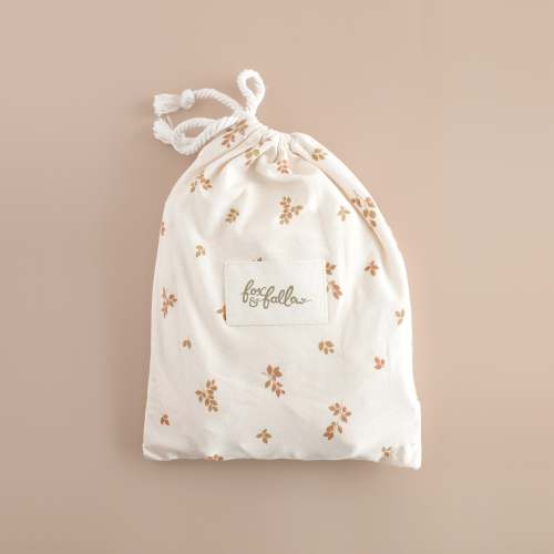 Birch Organic Fitted Bassinet Sheet/Change Pad Cover
