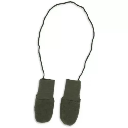 Baby-mittens without thumb reed melange