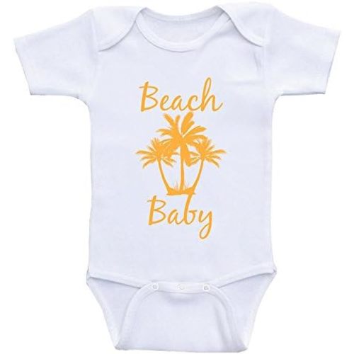 Beach Baby - Nautical Baby Shirt Bodysuits For Boys and Girls