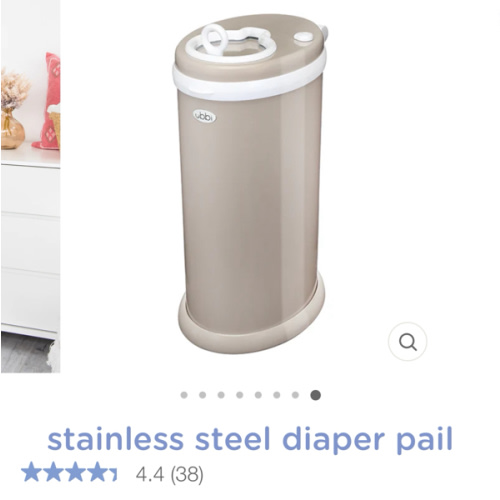 stainless steel diaper pail