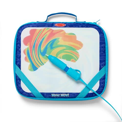 Melissa & Doug Water Wow! Water Wow! Take-Along Multi-Activity Color-Reveal Drawing Set Travel Toy Ages 3+
