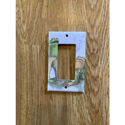 Frog and Toad Rocker Light Switch Cover