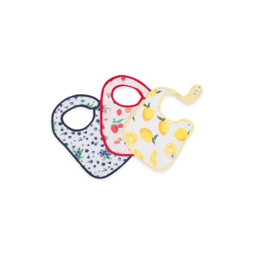 3-Pack Classic Cotton Muslin Bibs