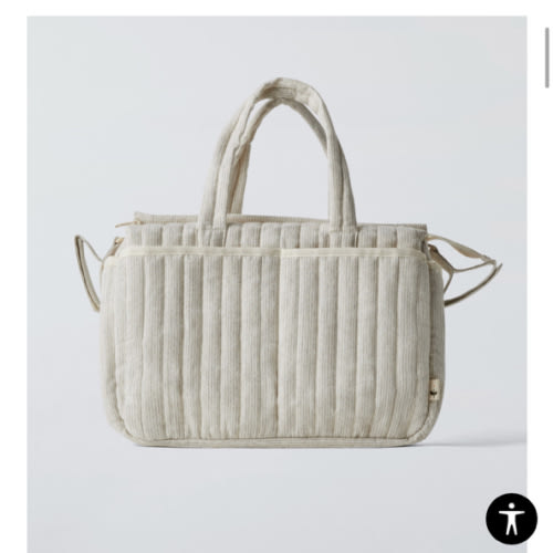 STRIPED DIAPER BAG PACK