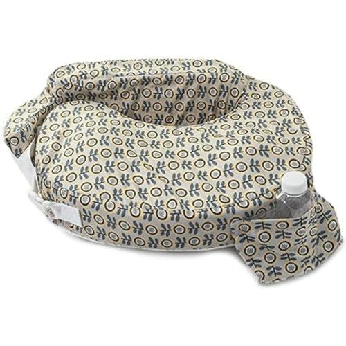 My Brest Friend Nursing Pillow, Sunshine Poppy, Grey, Yellow