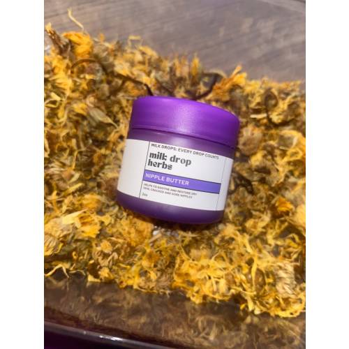 Milk Drop Herbs : Nipple Butter for Breastfeeding Moms