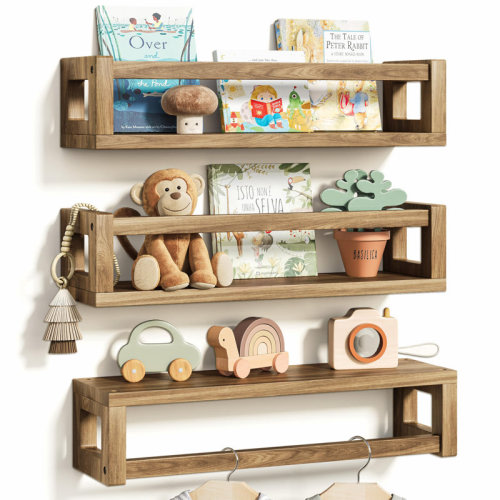 17 Stories Floating Shelves, Wall Bookshelves and Nursery Floating Shelves | Wayfair
