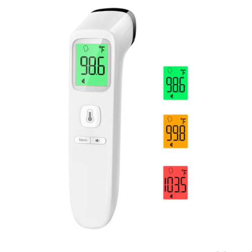 No-Touch Thermometer for Adults and Kids, Accurate Digital Baby Thermometer, FSA HSA Eligible, Fever Alarm & Silent Mode, 2 in 1 Forehead & Object Mode