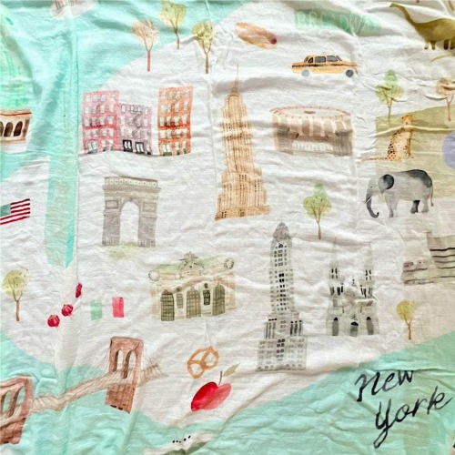 NYC Print Swaddle