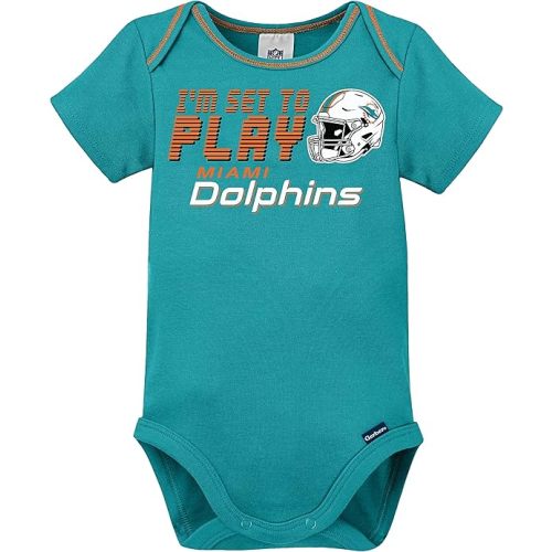 Gerber Baby NFL Team 3 Pack Short Sleeve Onesie Bodysuit