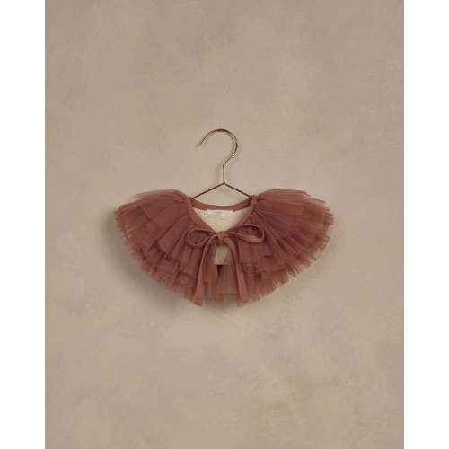 NORALEE Ruffle Tulle Collar || Poppy