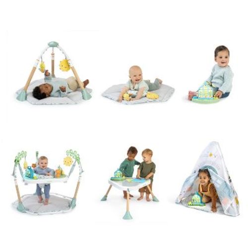Ingenuity Tummy-to-toes 6-in-1 Baby Activity Gym - Chic Boutique