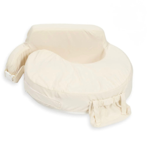 Super Deluxe Oat Nursing Pillow with 100% Organic Cotton Cover