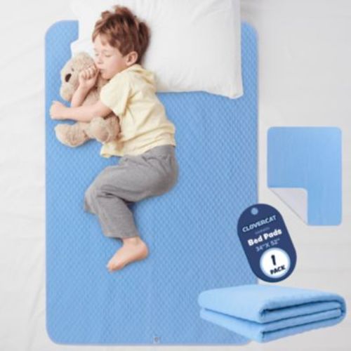 1-Pack Ergonomic Waterproof Baby Crib Mattress Protector Pad