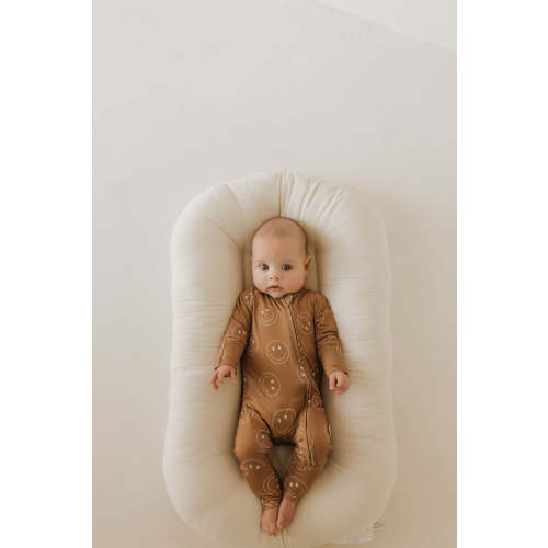 Bamboo Zip Pajamas | Sandstone Smiles