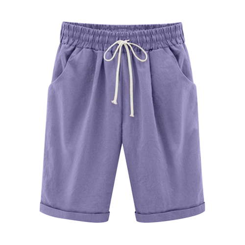 2024 Summer Womens Sweat Shorts Casual Loose Comfy Lounge Athletic Short Pants Elastic Drawstring Cotton Running Sweatpants