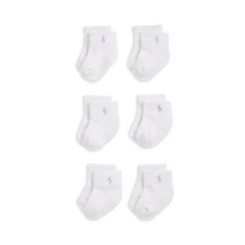 Boys' Classic Gripper Socks, Pack of 6 - Baby