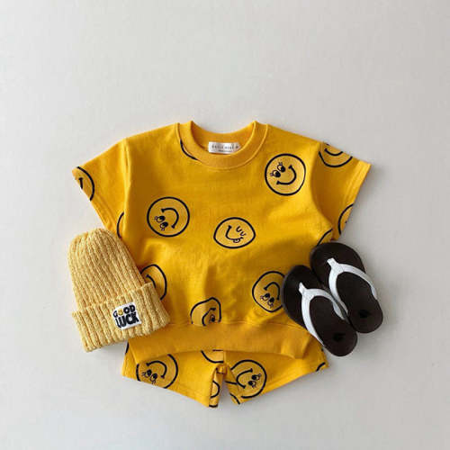 2-piece Smile Summer Suit 9-12 month