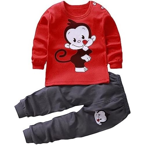Baby Boys Girls Clothes Set Soft Long Sleeve T-Shirt and Pants Outfit 2Pcs s Birthday Easter