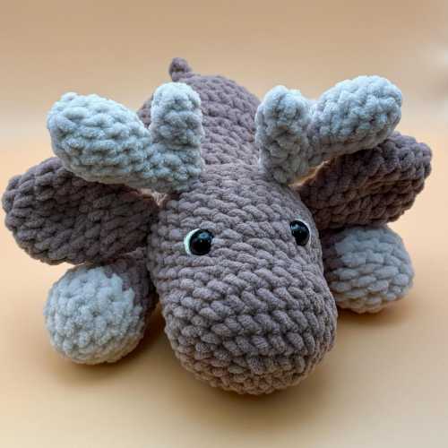 Handmade Moose Plushy | Crochet Moose Amigurumi | Holiday Moose | Cute Moose Gifts | Nursery Forest Decor | Stuffed Animal Lovey | Christmas