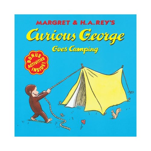 Curious George Goes Camping - by H A Rey & Margret Rey (Paperback)