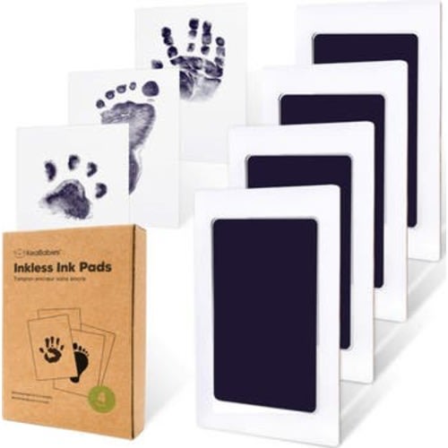 4-Pack Inkless Ink Pads, Medium