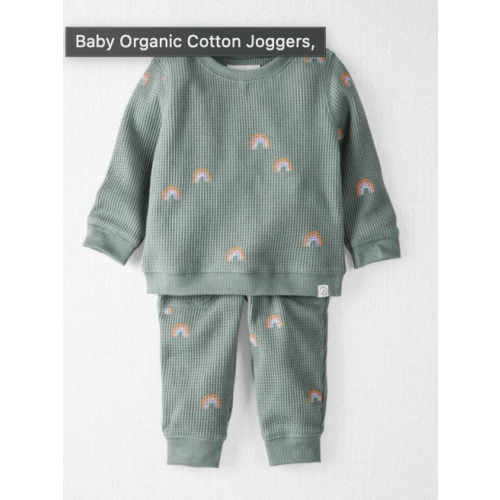 Organic Cotton Waffle Knit Set | 3m