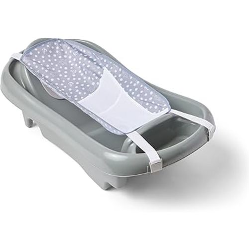 The First Years Renewed Baby Bath Tub - Newborn to Toddler 3-in-1 Baby Tub with Removable Sling - Made with 50% Recycled Material - 0 to 25 LBs