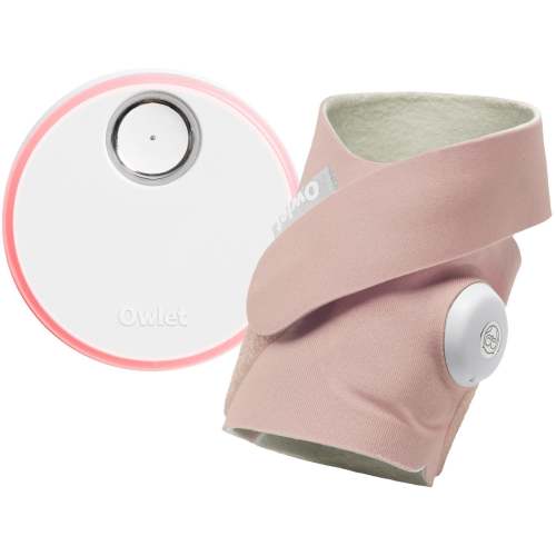 Owlet Dream Sock Baby Monitor (Dusty Rose)