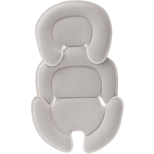 Innokids Head and Body Support Pillow Infant Car Seat Insert for Newborn to Toddler Stroller Cushion (Beige)